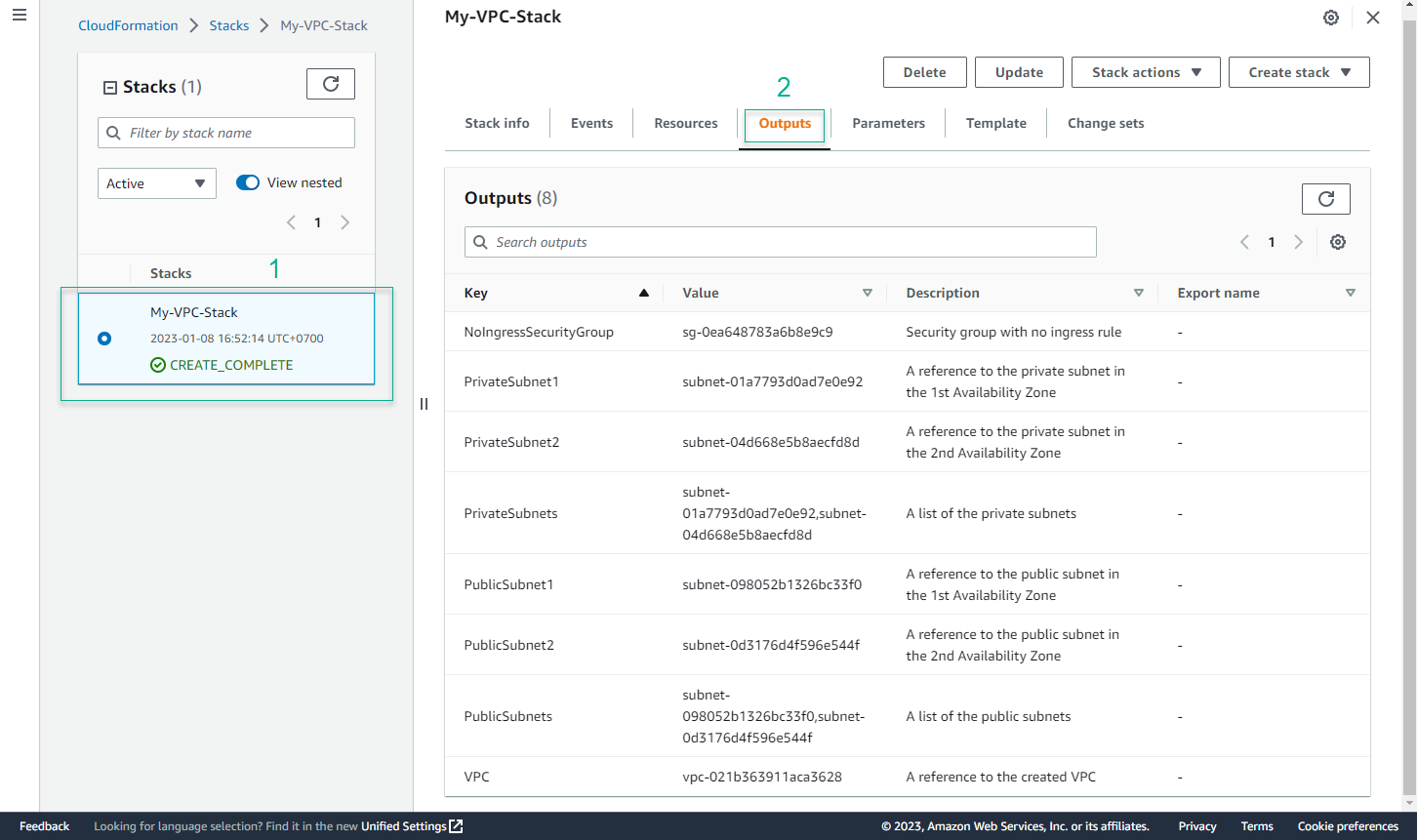 Launch CloudFormation