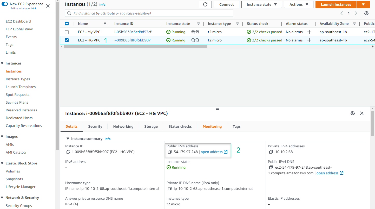 Create EC2 Instance